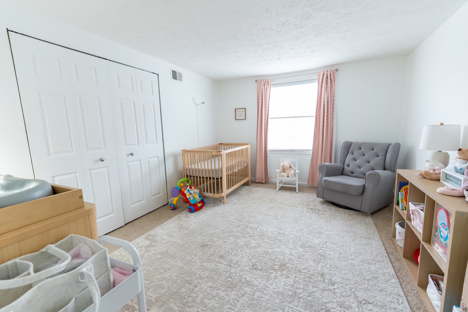 Real estate nursery room photo